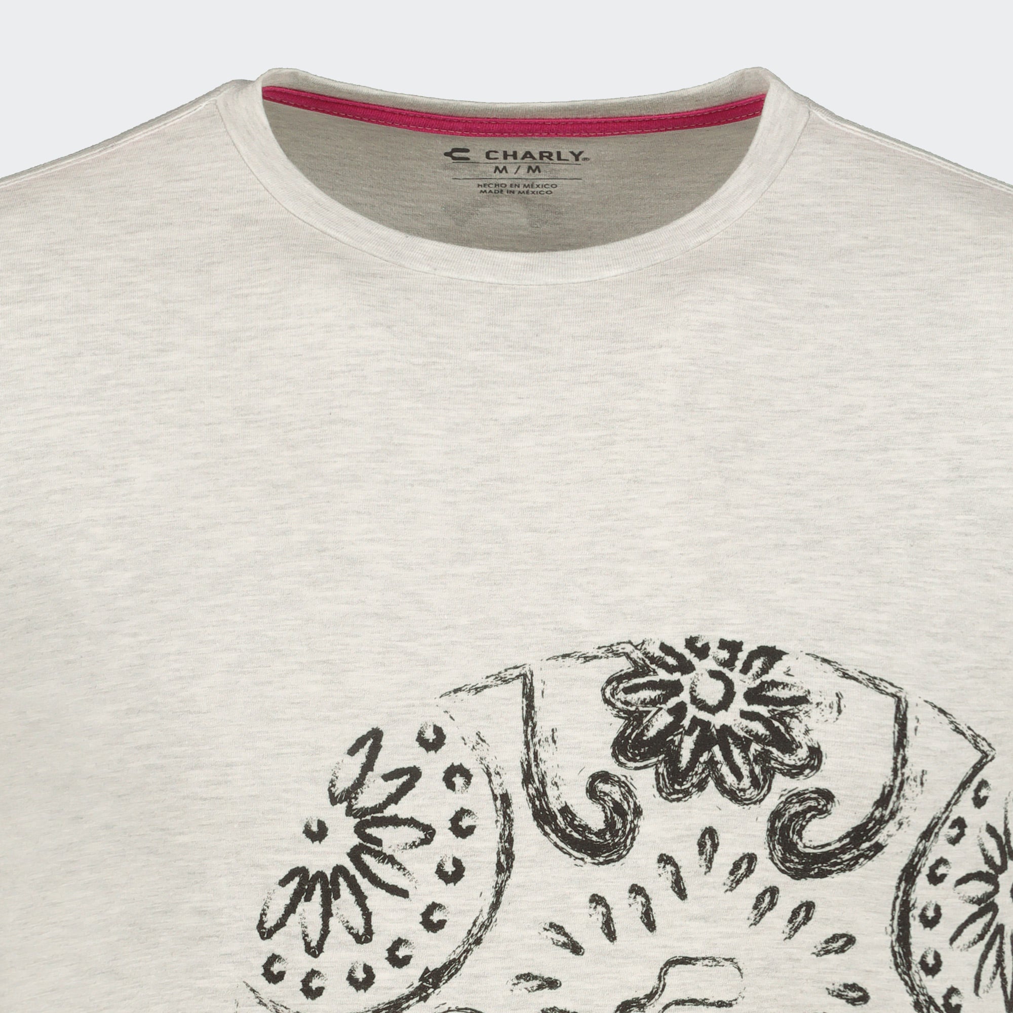 Light Gray Training Día de Muertos Unisex T-Shirt Charly Sport