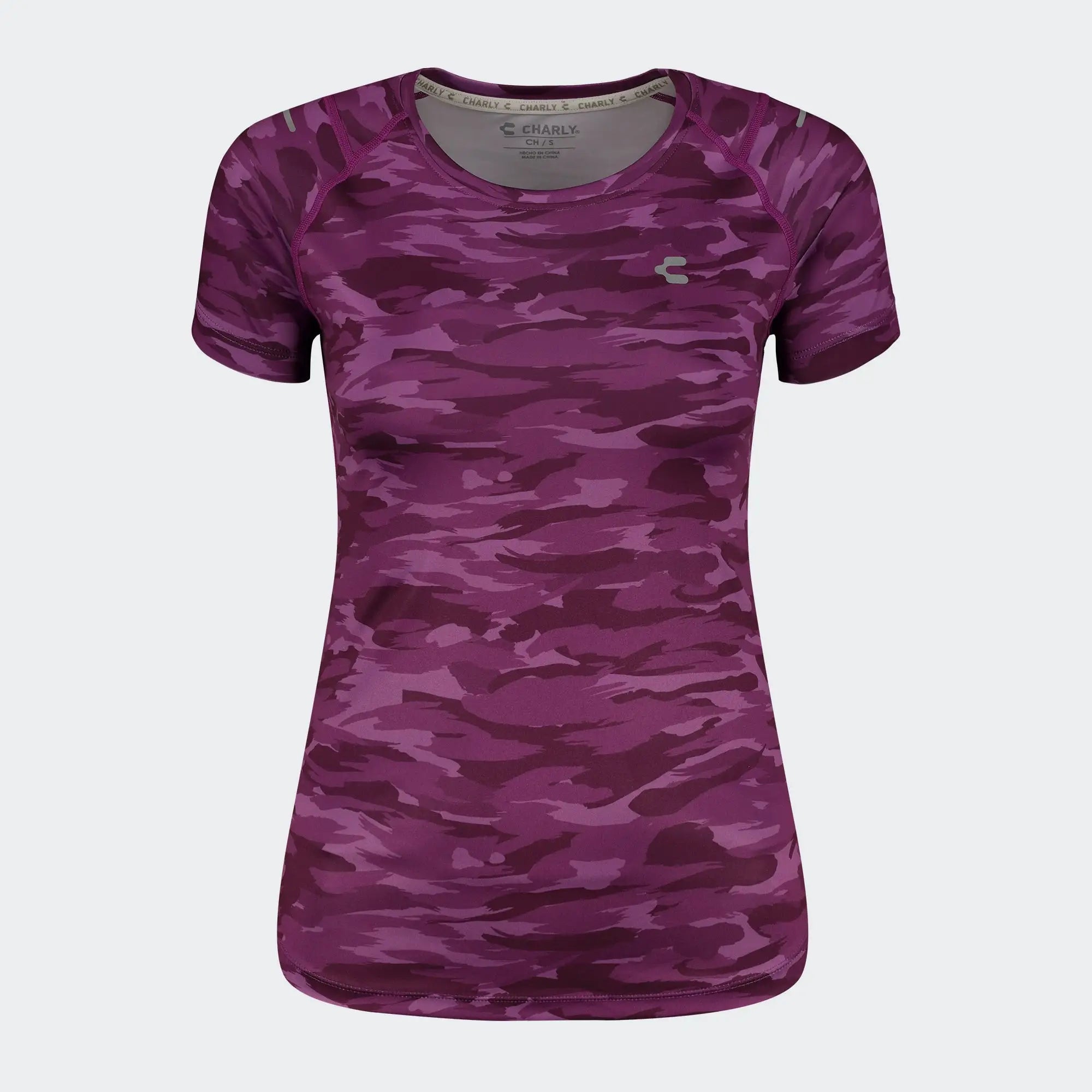 Violet Lifestyle Training T-Shirt for Women Charly Essentials