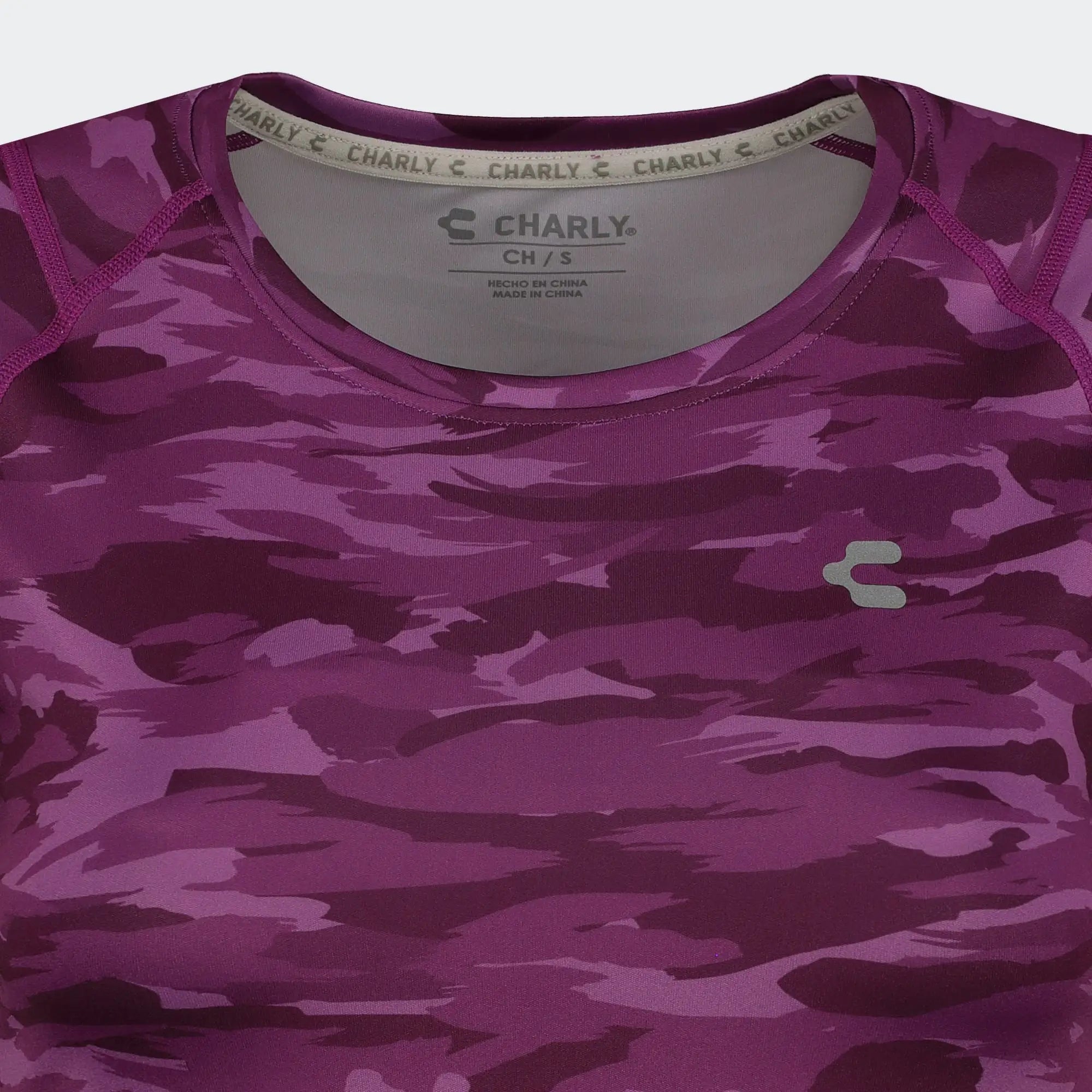 Violet Lifestyle Training T-Shirt for Women Charly Essentials