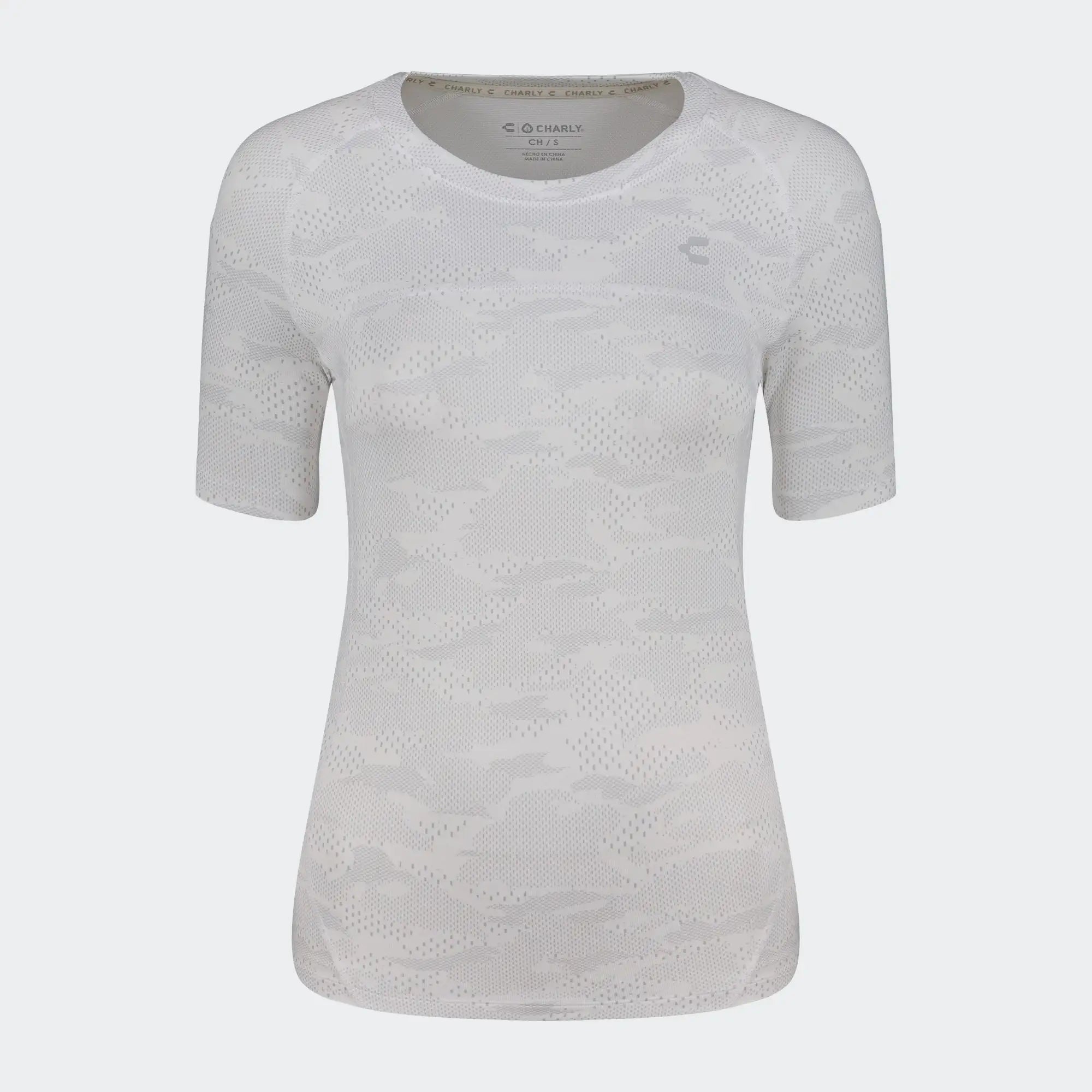 White Lifestyle Training T-Shirt for Women Charly Recycle