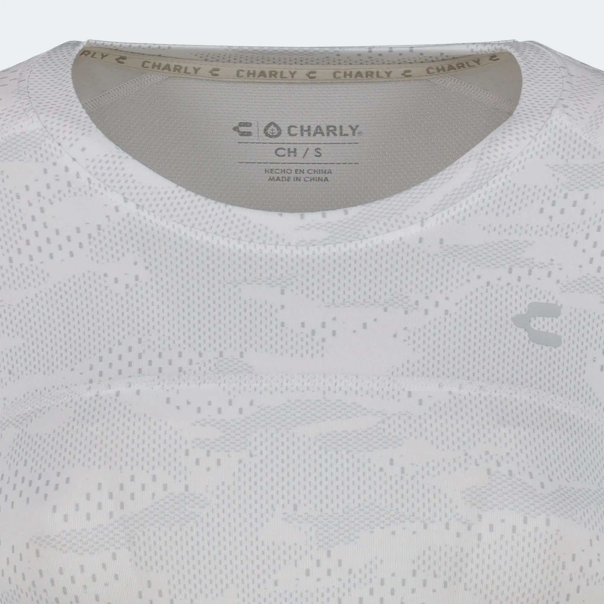 White Lifestyle Training T-Shirt for Women Charly Recycle