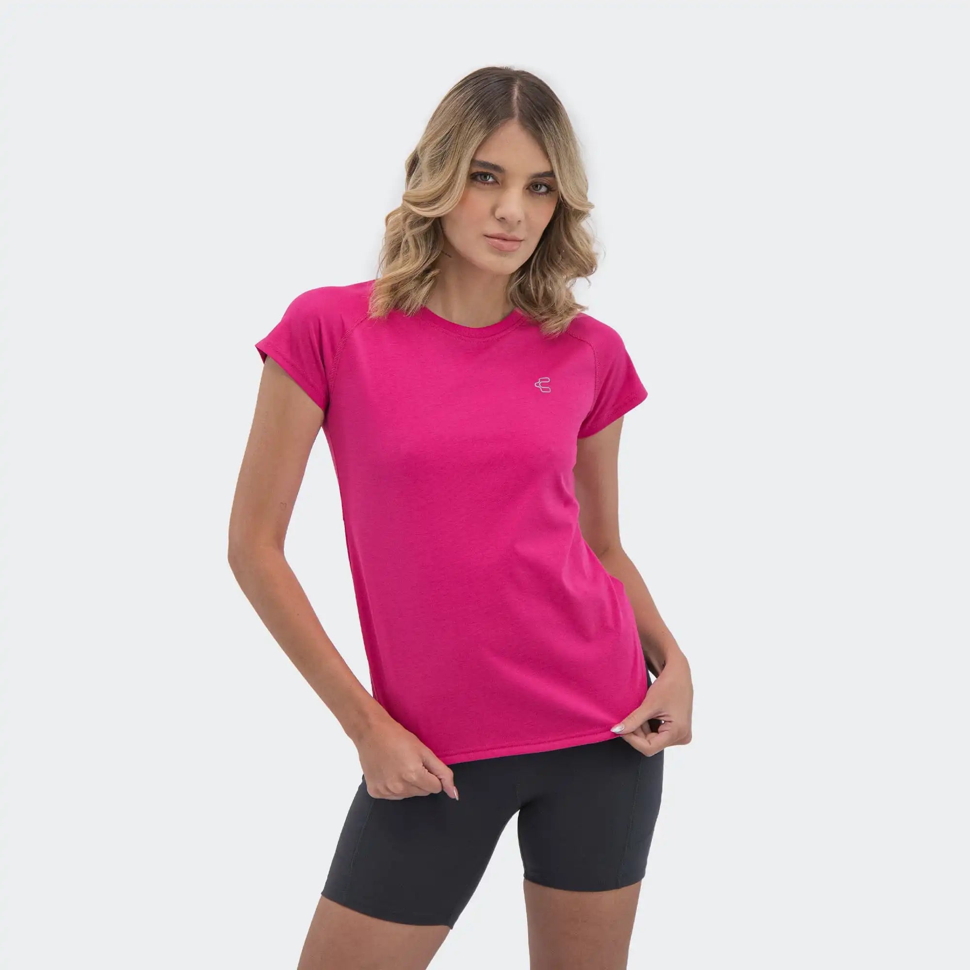 Red Lifestyle Training T-Shirt for Women Charly