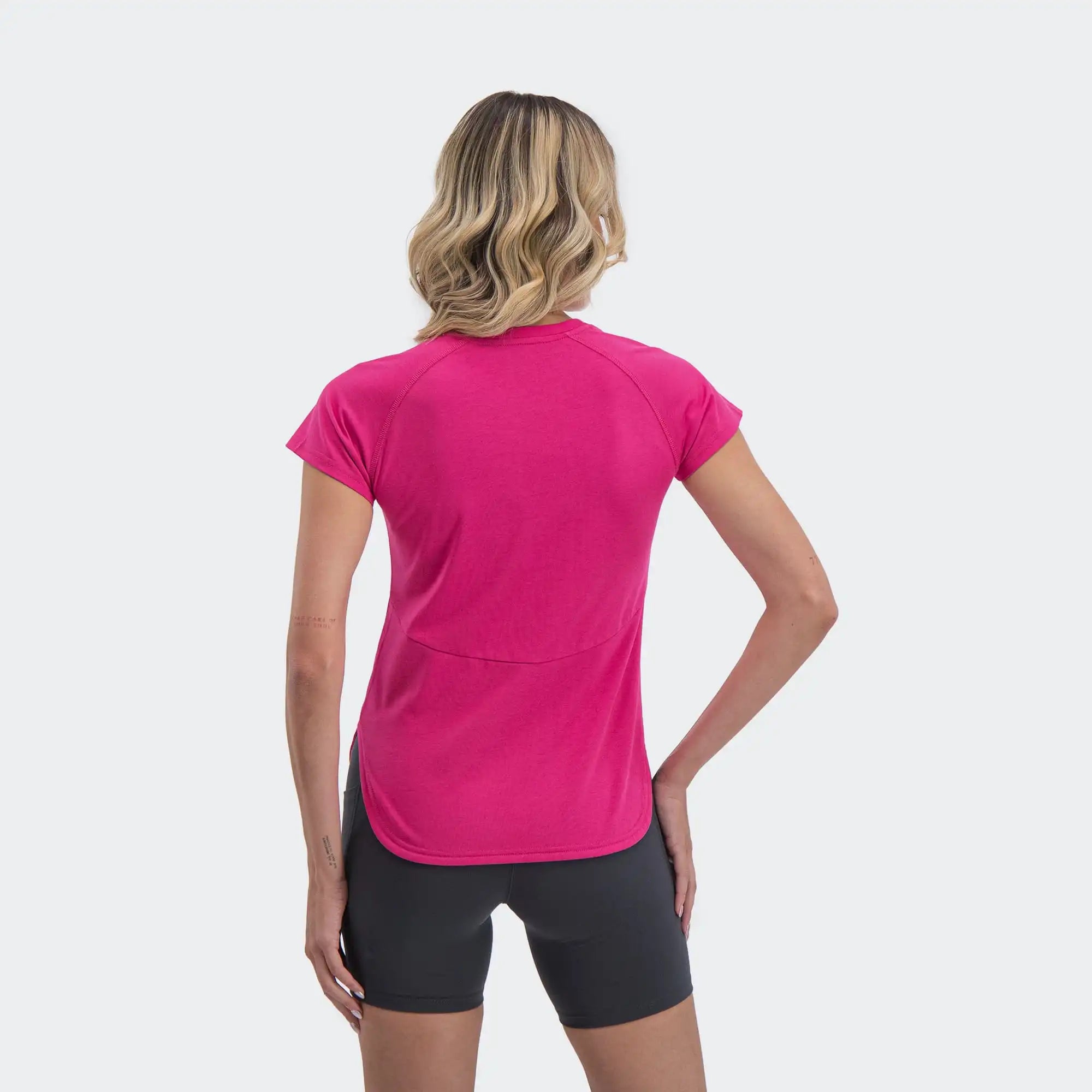 Red Lifestyle Training T-Shirt for Women Charly