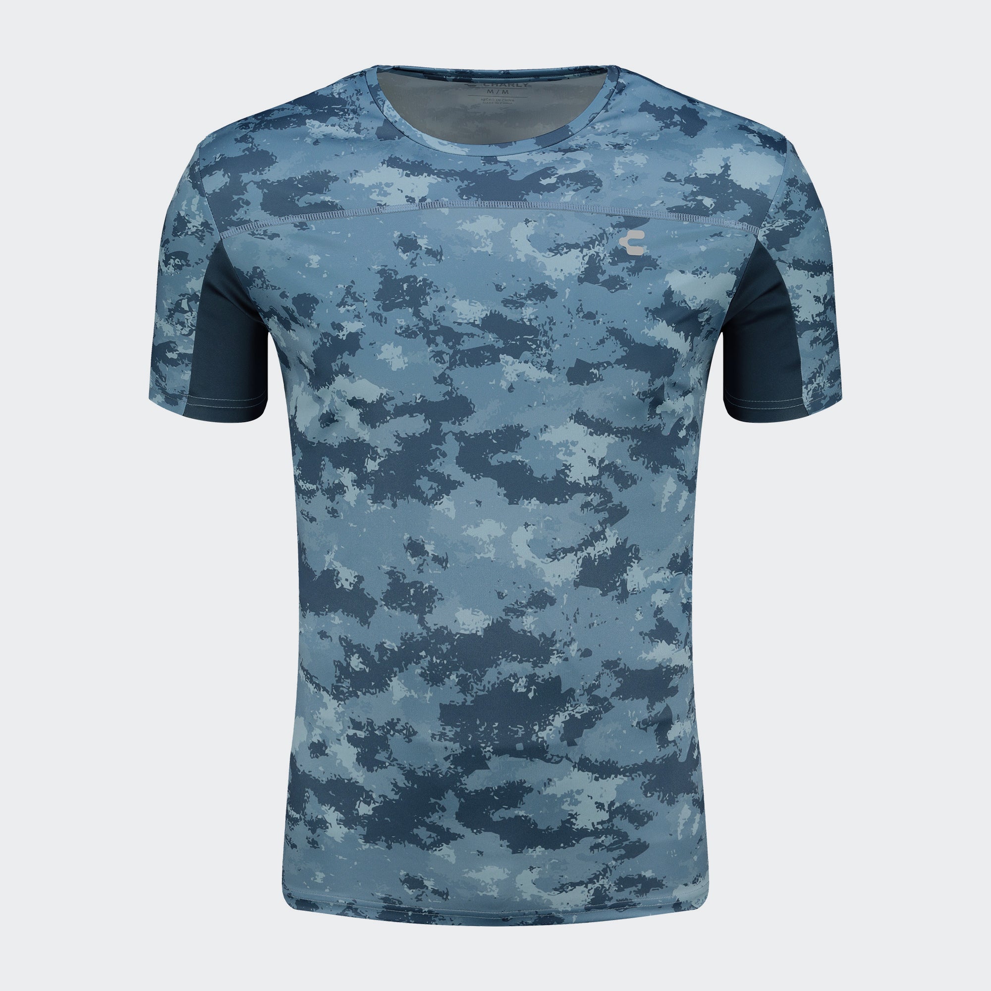 Blue Training T-Shirt for Men Charly Essential