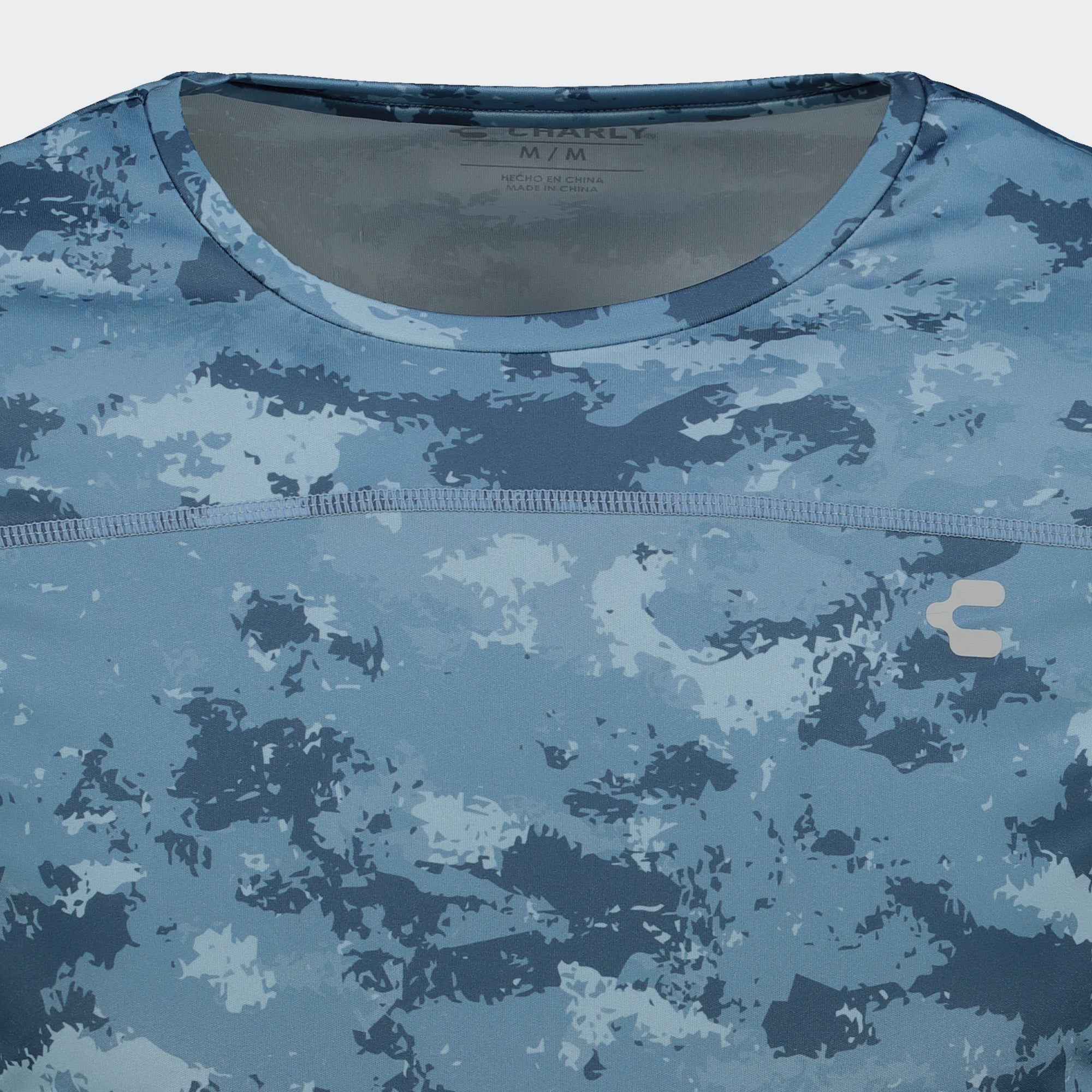 Blue Training T-Shirt for Men Charly Essential