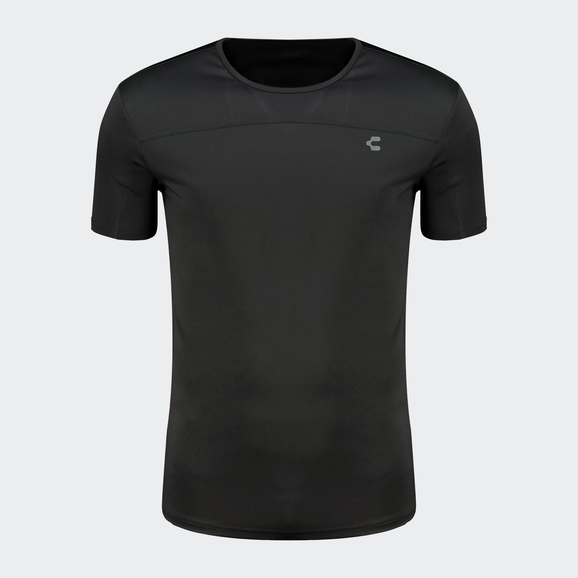 Black Training T-Shirt for Men Charly Essential