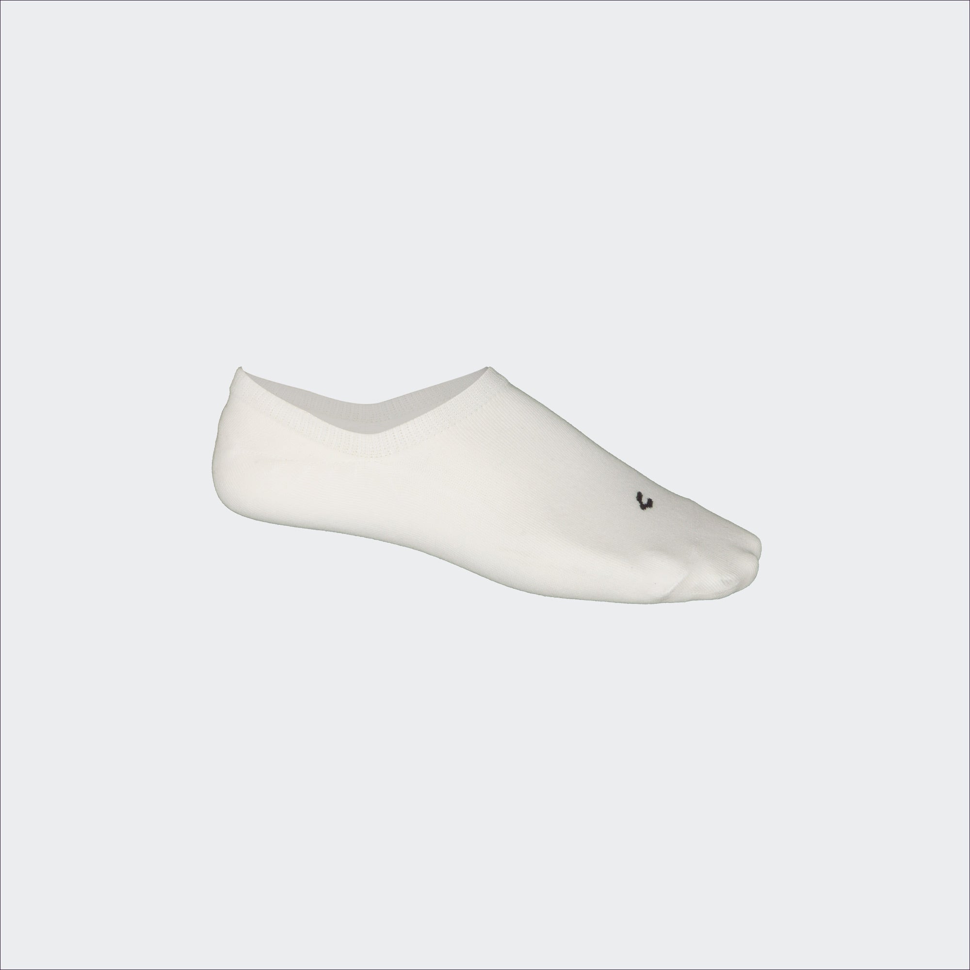 White Fashion 3 Pack Invisible Socks for Men Charly City