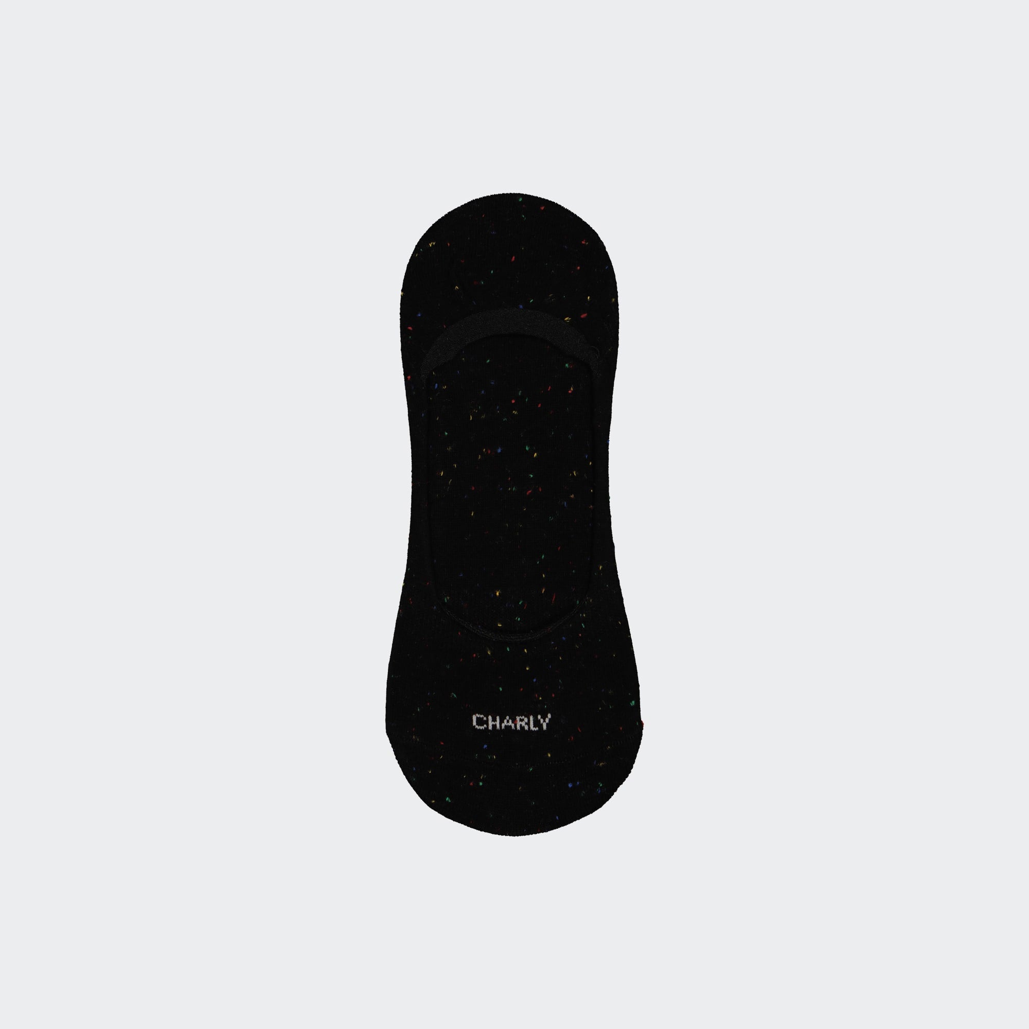 Coral Black 3 Pack Invisible Socks for Women Charly