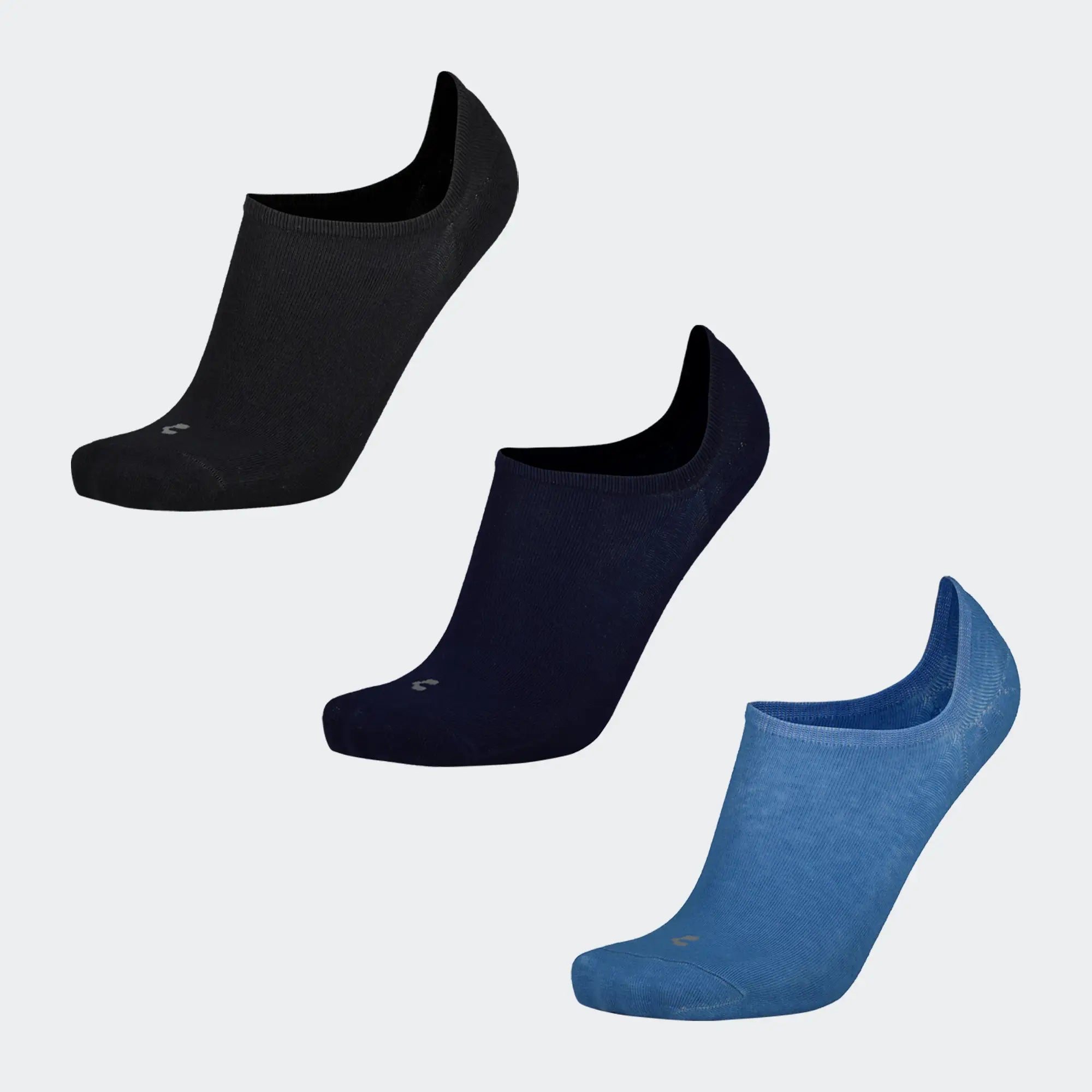 Multicolor Lifestyle 3-Pack Liners for Men Charly Basics City