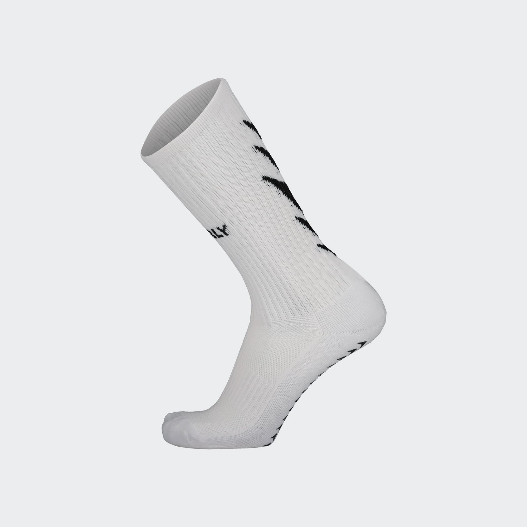 White Black Soccer Socks Charly Training