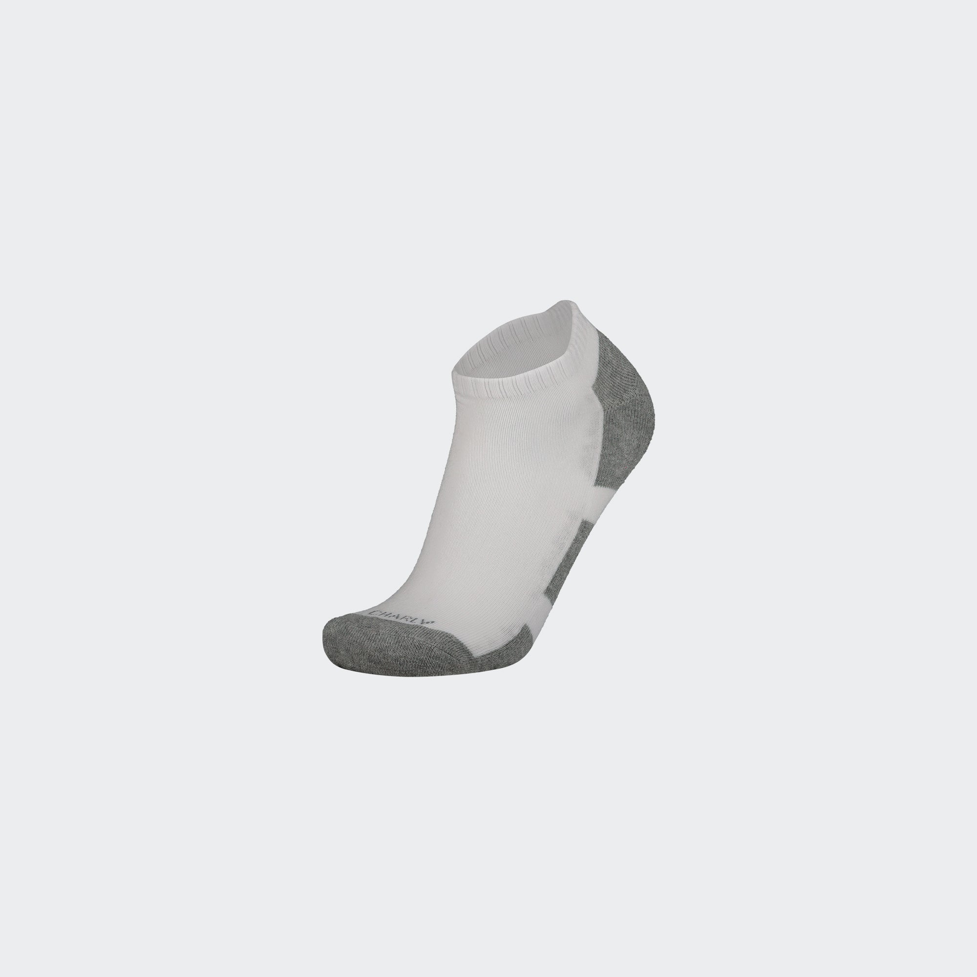 White Training Lifestyle 3 Pack Low Cut Socks for Men Charly