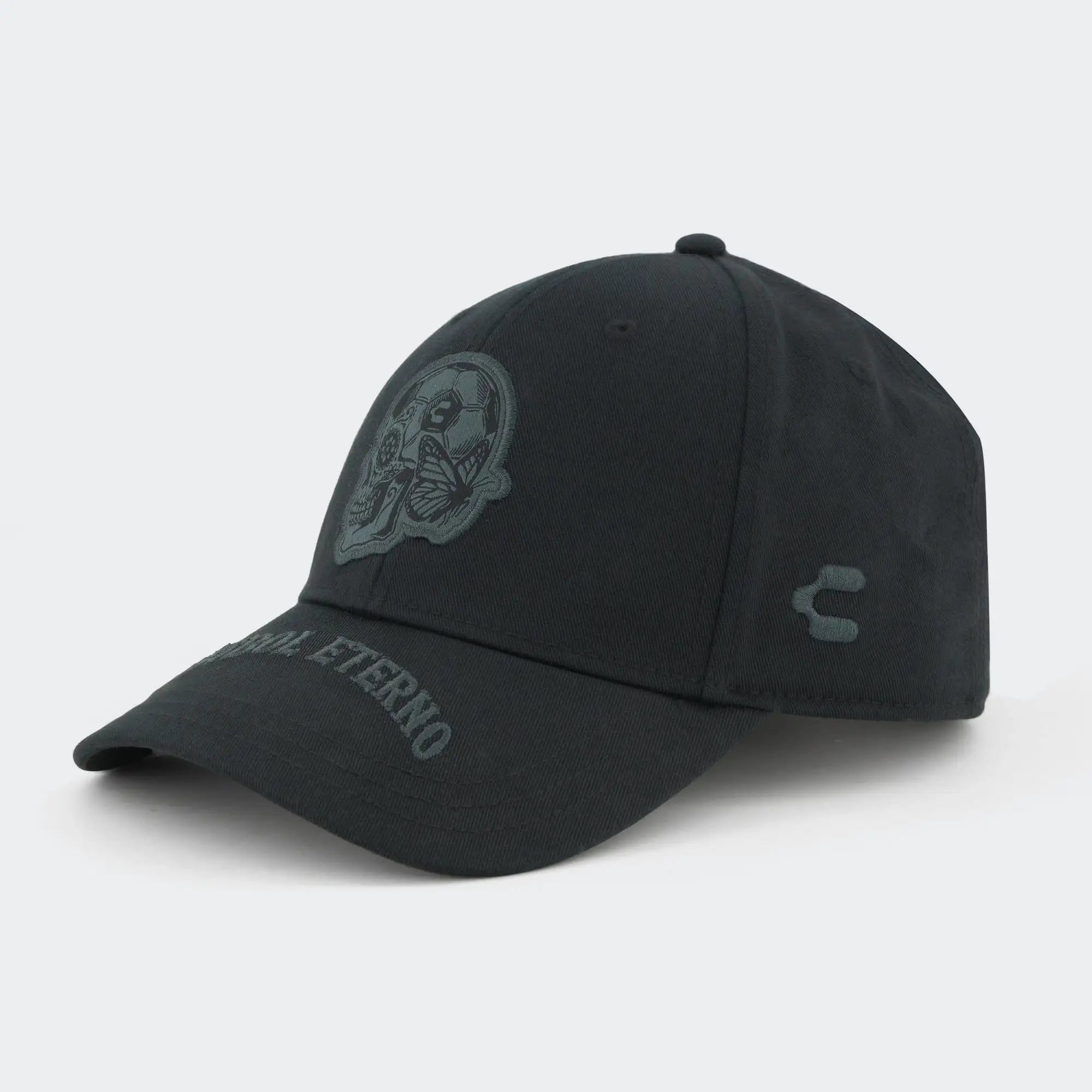 Black Dia de Muertos Futbol Eterno Cap Charly Sport