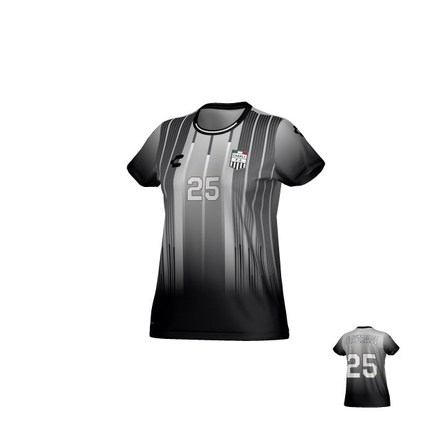 Dark Gray Charly FC Jersey for Women