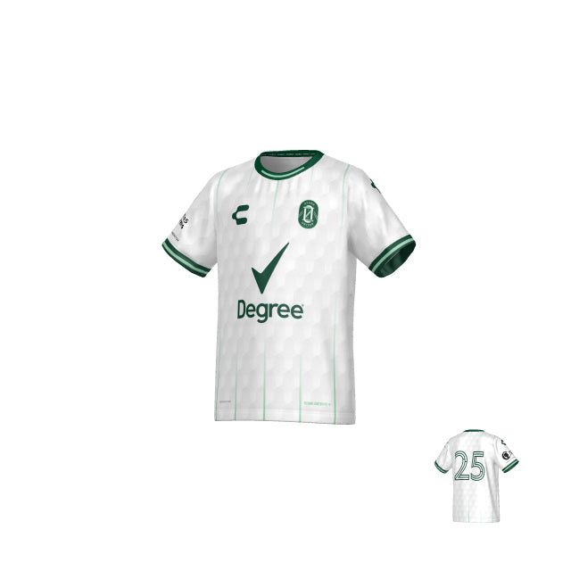 Ozark United FC White Green Home Youth Jersey (Required)