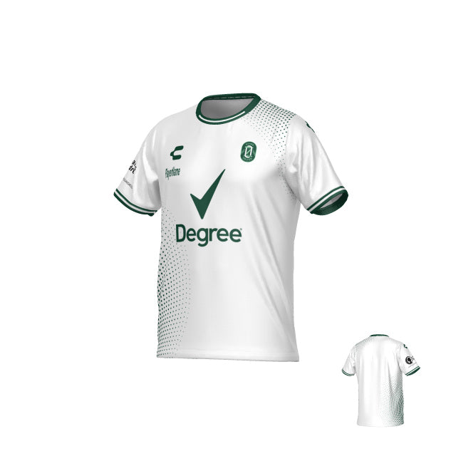 Ozark United FC Coaching Staff White Green Jersey for Men
