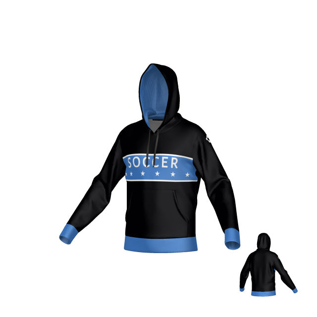 828 Black Hoodie for Men