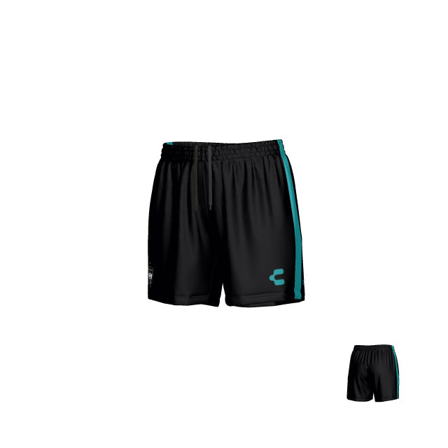 Mandan Black Home Short for Women (Required Qty - 2 Pairs)