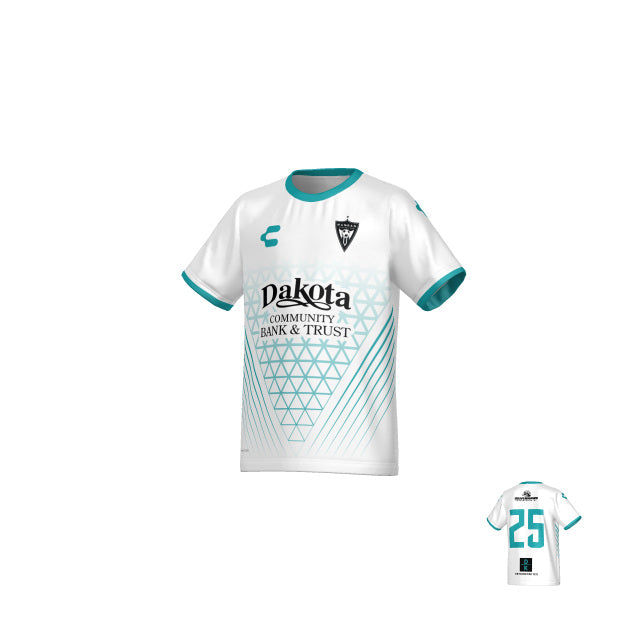 Mandan Away White Turquoise Jersey for Boy