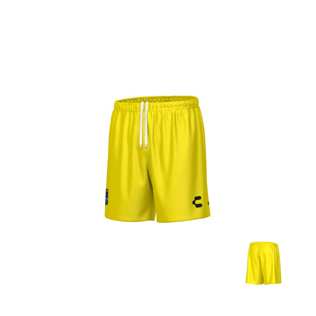 828 Yellow Home Goalkeeper Short for Men (Required)