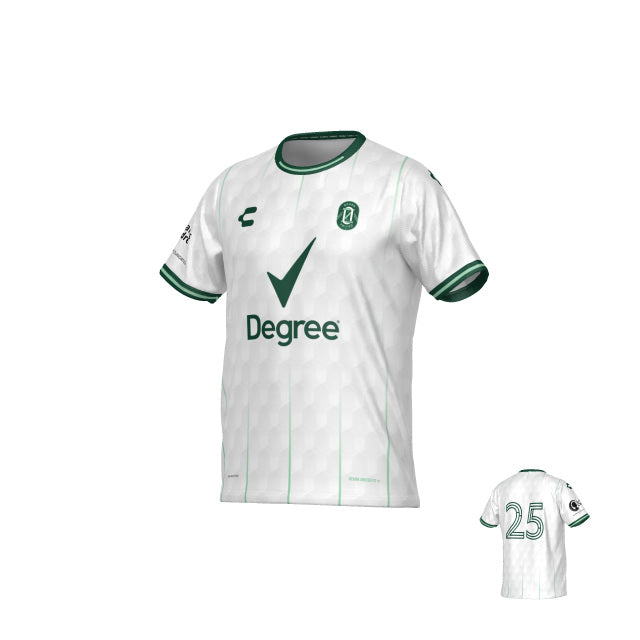Ozark United FC White Green Home Jersey for Men (Required)