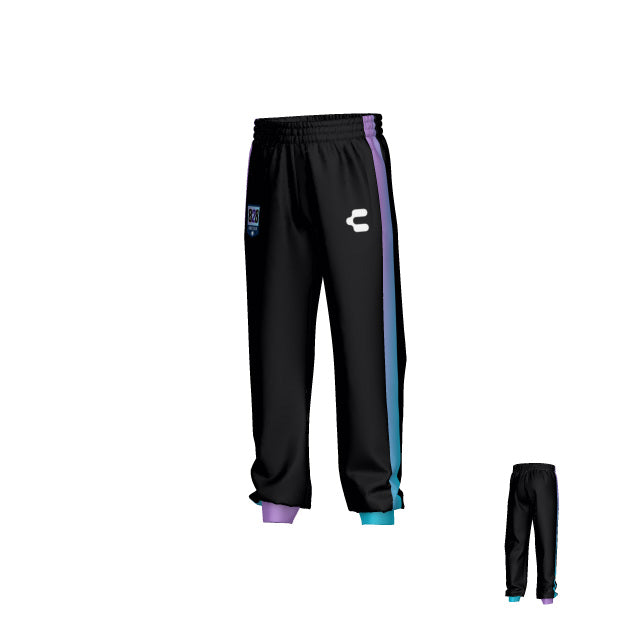 828 Black Multicolor Equipment Youth Sweatpants