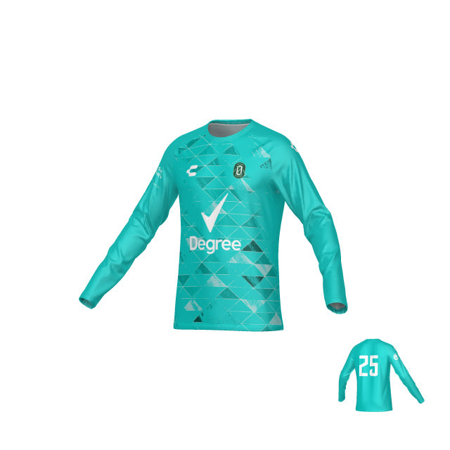 Ozark United FC Aqua Home Goalkeeper Jersey for Men (Required)