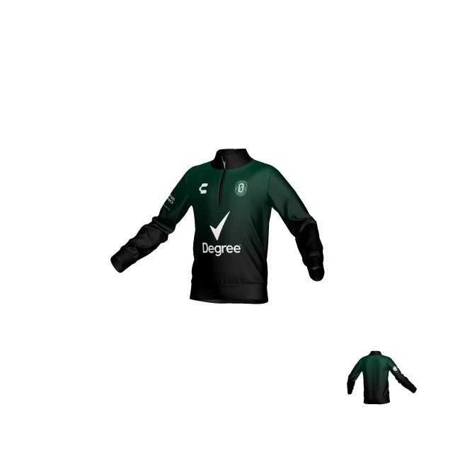 Ozark United FC Green Black Youth Equipment Pullover (Required)